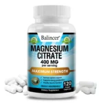 Magnesium Citrate Supplement - Supports Heart, Muscle, Nerve, Bone Health, Promote Energy Metabolism