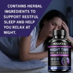Extra Strength Night Fat Burner, Promote Fast Sleep Onset, Boosts Metabolism & Balances Cortisol - Image 2