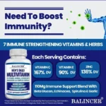 Men's Multivitamin - Contains vitamins B12, B6, zinc and selenium to support coordination - Image 6