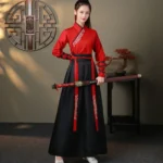 Cosplay Costumes Adult Suit Women Hanfu Modern Top Skirt 2 Piece Set Men - Image 3