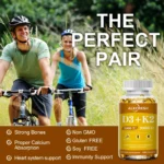 Alxfresh Vitamin D3+K2 Capsules for Immune, Joints, Muscles and Bones Support - Image 3