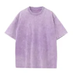 Men's Summer T-shirt 230G Heavy Cotton Vintage Washed T-Shirts Oversized Short Sleeve - Image 4