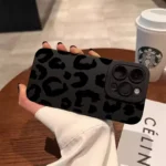 Leopard Design Camera Protective Phone Case for iPhone 16 Cases iPhone - Image 2