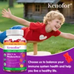 Kids Multivitamins Gummies - with Omega 3, Promote Brain Development, Enhance Immunity - Image 2