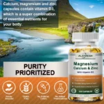 Alxfresh Calcium 1000mg Magnesium 400mg Zinc 25mg Vitamin - Image 2