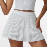 2025 Organ Pleated Tennis Skirt for Women Fake Two-piece Anti-exposed Sports Fitness - Image 4