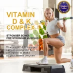 Alxfresh Vitamin D3+K2 Capsules for Immune, Joints, Muscles and Bones Support - Image 6