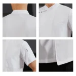 Food Service Kitchen Cooking Clothes Restaurant Cook Jacket Bakery - Image 5