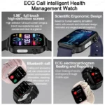 2025 New For XIAOM1 ECG+PPG Blood Fat Uric Acid Health Smartwatch Men - Image 2
