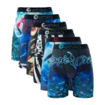 ETHIKA 6Pcs Men Underwear Boxers Breathable Man Swimming Underpants Plus Size - Image 5