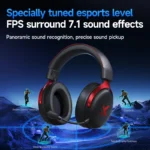 MCHOSE V9 Pro Gaming Headset, Over-Ear Quad-Mode Wireless Bluetooth Headphones - Image 4