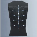 Men's sci-fi printed black vest, fashionable and casual men's quick drying T-shirt - Image 5