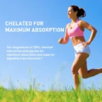Magnesium Glycinate - Helps with Stress, Muscle, Sleep, Joints, Bones, Immune and Cardiovascular Health - Image 3