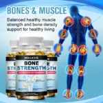 Bone Strength Supplement Capsules with Calcium Magnesium Vitamin D3 K2 Zinc & B12 - Image 5