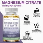 Magnesium Citrate 1000 Mg-Dietary Supplement To Promote Muscle Relaxation, Support Nervous System - Image 2