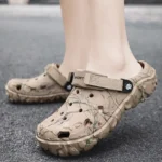 2024 Summer Men's Sandals New Home Garden Shoes Comfortable and Lightweight Men Slippers - Image 5
