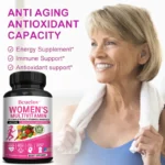 Women's Multivitamin Supplement Capsules - for Joints, Hair, Skin, Nails, Brain, Heart, Digestive and Immune Health - Image 3