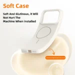 Magnetic Original Liquid Silicone Case For iPhone 12 13 14 15 16 17 Pro Max - Image 3