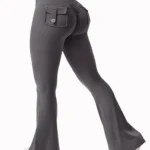 Summer Women's Cargo Pocket Fitness Tights - High-Waisted Stretch Butt Lift Yoga Running Pants