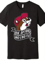 Buc Around and Find Out Men's Premium Cotton Streetwear T-Shirt