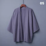 Japanese Antique Hanfu Cloak JK Taoist Robe Ukiyo-e Style Kimono Casual - Image 3