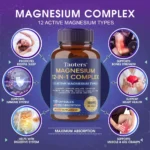 Magnesium Complex 700mg 12 in 1 with Glycinate Citrate Malate Oxide Taurate Aspartate - Image 2