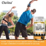Daitea Calcium Magnesium Zinc Capsules Vitamin D3 helps support bones, teeth, heart - Image 3