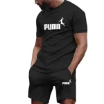 Summer Men's Sets Fashion Tracksuit Men Short Sleeve T Shirts