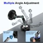 Magnetic Car Wireless Charger Stand Magnet Car Mount Fast Charging Station - Image 3