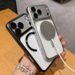 Luxury Matte Translucent Magnetic Phone Case For iPhone 17 Pro Max 17Pro Air Cases - Image 5