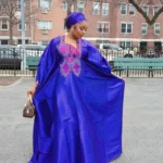 African Attire For Women Abaya Embroidery Plus Size Elegant Party Church Dress - Image 2