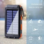 Solar Power Bank 80000mAh Portable Charging Poverbank External Battery Charger - Image 3