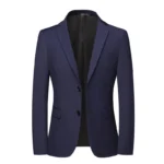 Blazer New Men's Fashion Business Solid Color British Style Professional Work - Image 4
