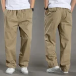 Men's Cargo Pants Summer Spring Cotton Work Wear JoggersSw eatpants  Trousers - Image 5