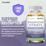 Magnesium Citrate 1000 Mg-Dietary Supplement To Promote Muscle Relaxation, Support Nervous System - Image 6