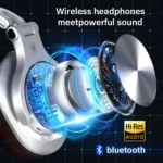 Oneodio A70 Fusion Wired + Wireless Bluetooth 5.2 Headphones - Image 2