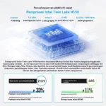 CHUWI MiniBook X Intel N150 2-in-1 Tablet Laptop Ultra-slim Touch Screen Laptop - Image 2