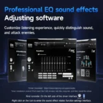 MCHOSE V9 Pro Gaming Headset, Over-Ear Quad-Mode Wireless Bluetooth Headphones - Image 5
