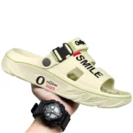 Summer Men's Massage Slippers Indoor Outdoor Sandals Beach Comfortable Soft Slides - Image 6