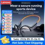Lenovo S106 True Bone Conduction Headset Bluetooth 6.0 IPX8 Waterproof Headphones