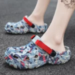 New Men's Clogs Slippers Sandal Men Garden Shoes - Image 6