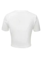 Spice Print Women's Short Sleeve T-Shirt Slim Fit Trendy Fashion Perfect Daily - Image 2