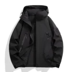 Men's Windproof Waterproof Jacket Outdoor Raincoat Spring Autumn Lightweight - Image 2