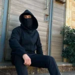 Ninja mask hooded men's winter windproof and warm double hat design sports jacket - Image 3